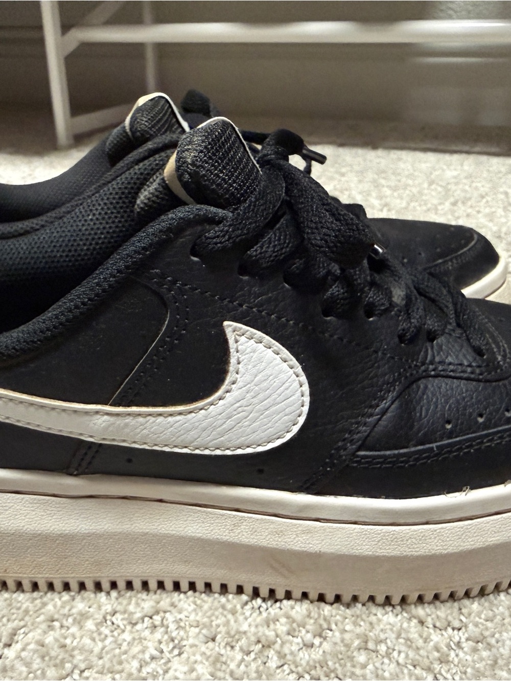 Nike Court Vision- Black and White